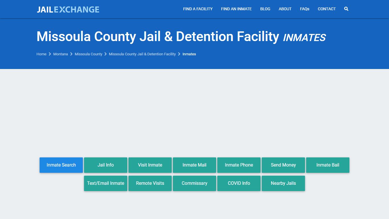 Missoula County Jail Inmates | Arrests | Mugshots | MT